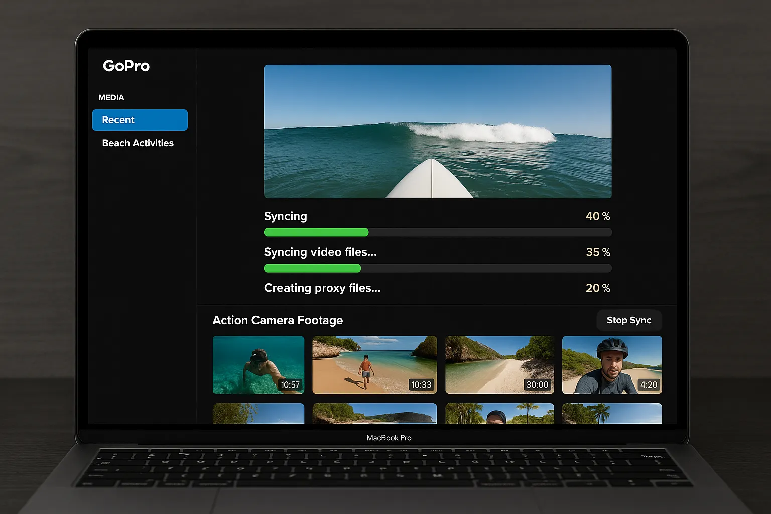 GoPro Quik proxy workflow for ski video editing