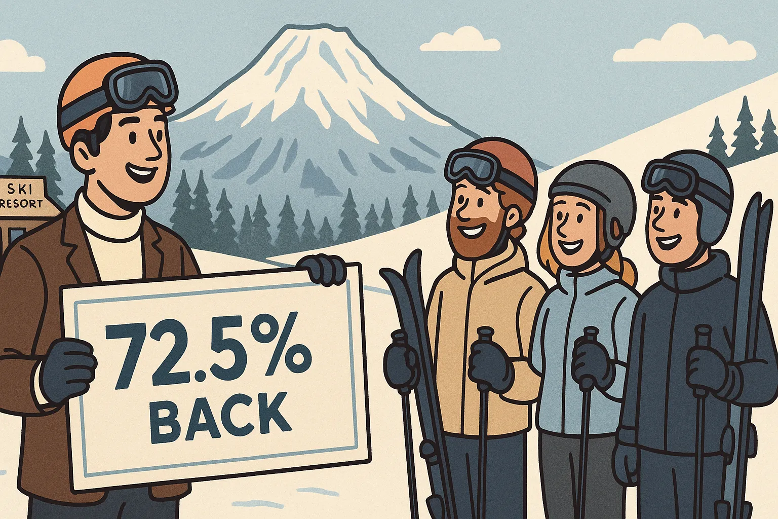Mt. Hood Skibowl pass discount marketing resort loyalty strategy