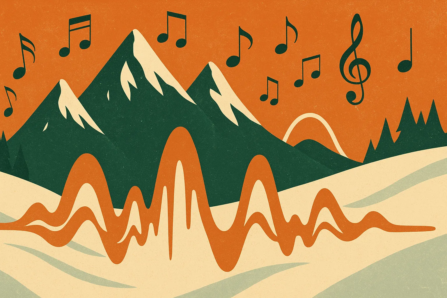 Ski resort brand identity sound nostalgia marketing