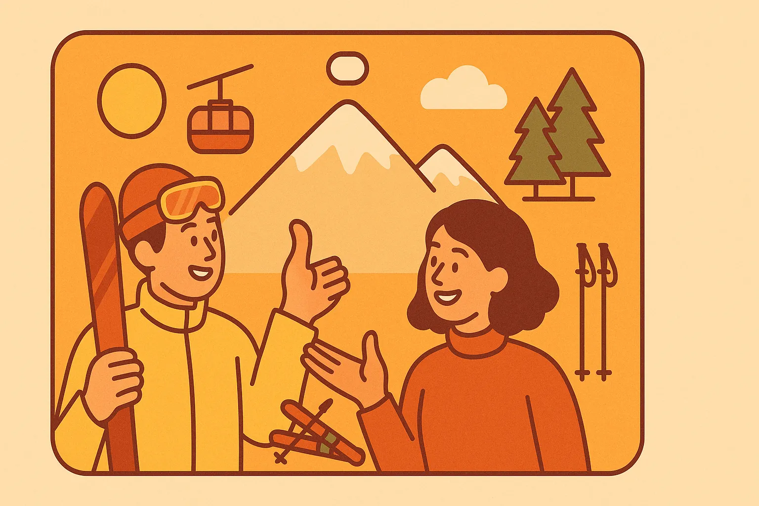 Ski resort free pass word of mouth marketing strategy