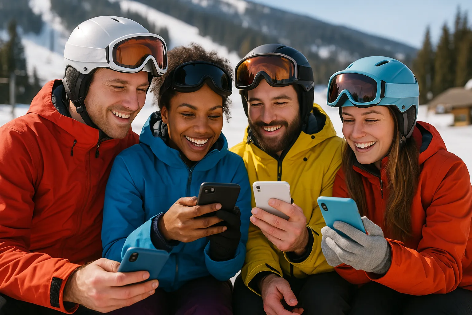 Ski resort user generated content from guests