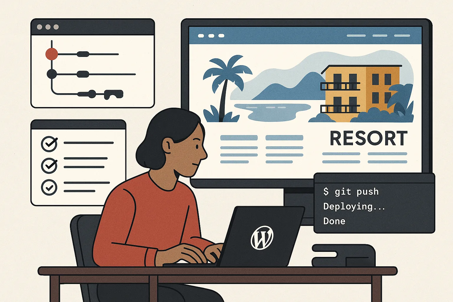 WordPress plugin deployment workflow